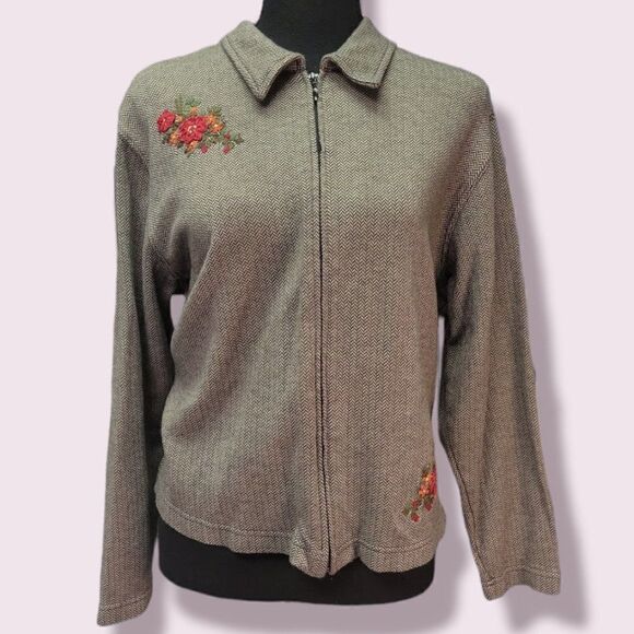 Bechamel Petites Zip Up Cardigan | Size PL - Picture 1 of 8